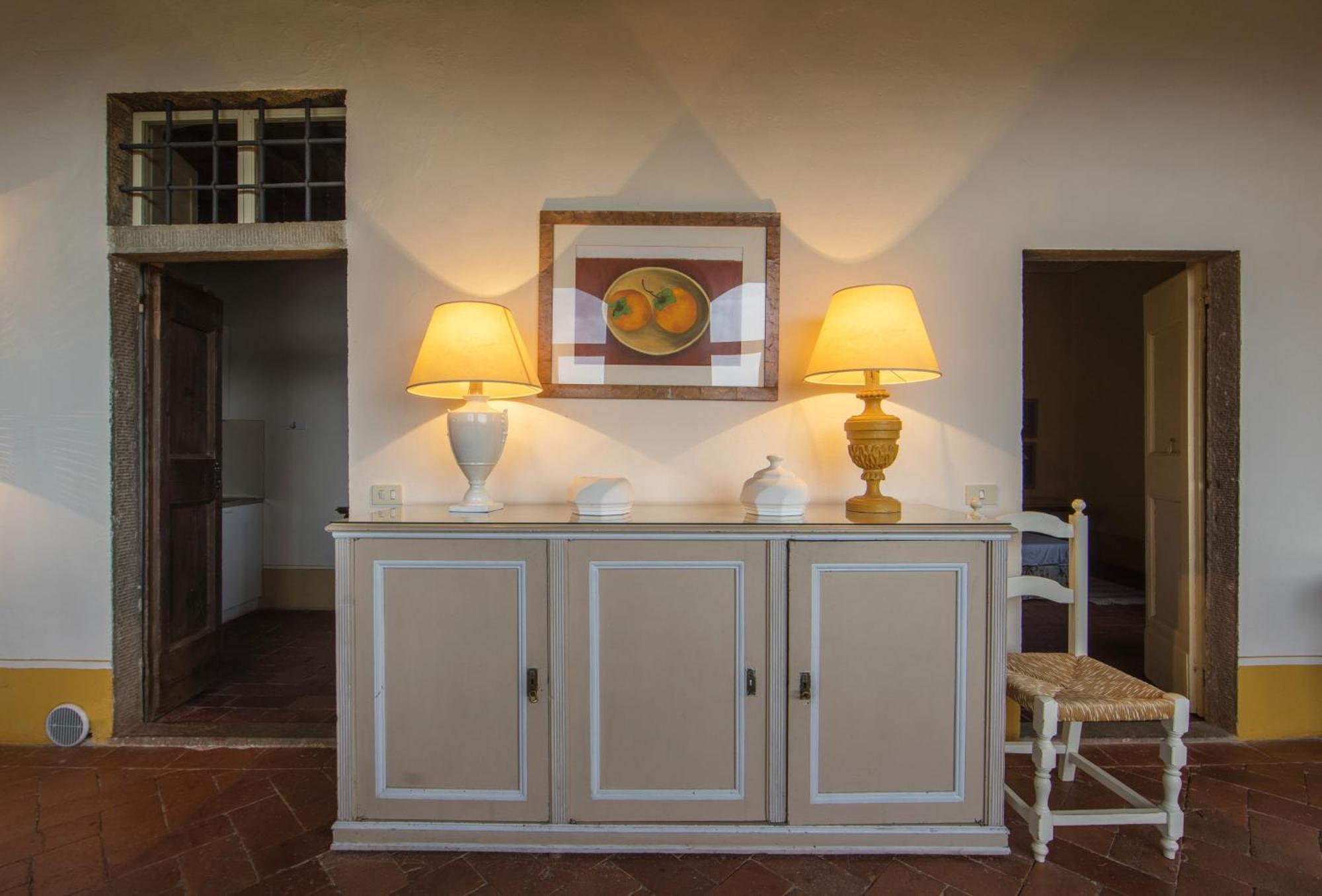 Fattoria Di Mandri Villa Reggello Rum bild
