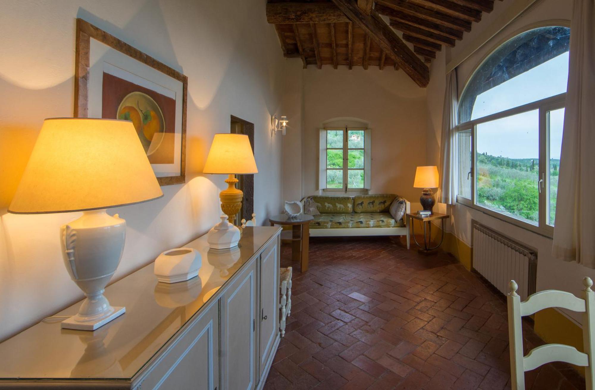 Fattoria Di Mandri Villa Reggello Rum bild